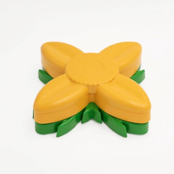 Zippy Paws SmartyPaws Puzzler Feeder Interactive Dog Toy - Sunflower - Image 2