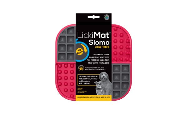 LickiMat Slomo Wet & Dry Double Slow Food Dog Bowl