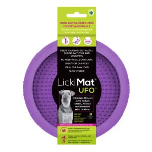 Lickimat UFO Slow Food Anti-Anxiety Licking Dog Bowl