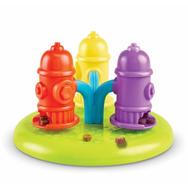 Brightkins Spinning Hydrants Dog Treat and Meal Interactive Feeder Toy