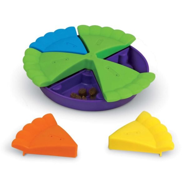 Brightkins Slice of Pie Interactive Treat & Food Puzzle Toy - Image 3