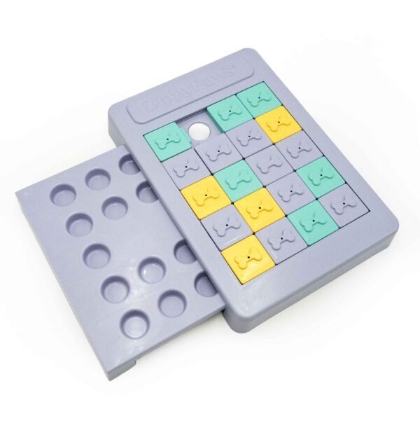 Zippy Paws SmartyPaws Puzzler Feeder Interactive Dog Toy - Panel Sliders - Image 2
