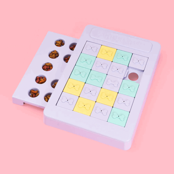 Zippy Paws SmartyPaws Puzzler Feeder Interactive Dog Toy - Panel Sliders - Image 3