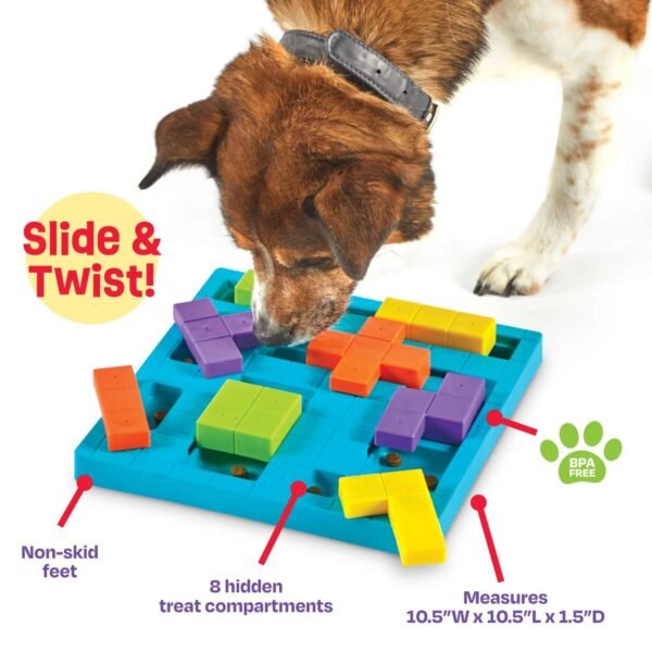Brightkins Brain Teaser Interactive Dog Treat & Food Puzzle - Image 2