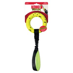 KONG Reflex Bite Defying Floating Dog Toy – Reflex Tug