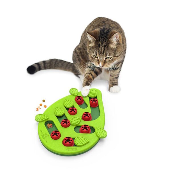 Nina Ottosson Puzzle & Play Buggin Out Treat Dispensing Cat Toy - Image 2