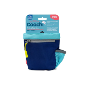 Company of Animals – Coachi Train & Treat Bag – Navy & Light Blue
