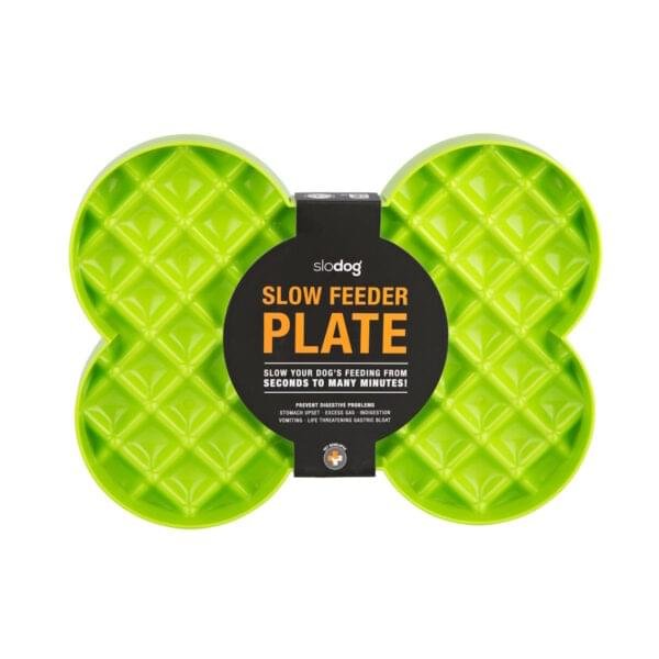 SloDog by Lickimat - Bone-Shaped Slow Food Bowl for Medium & Large Dogs - Image 2