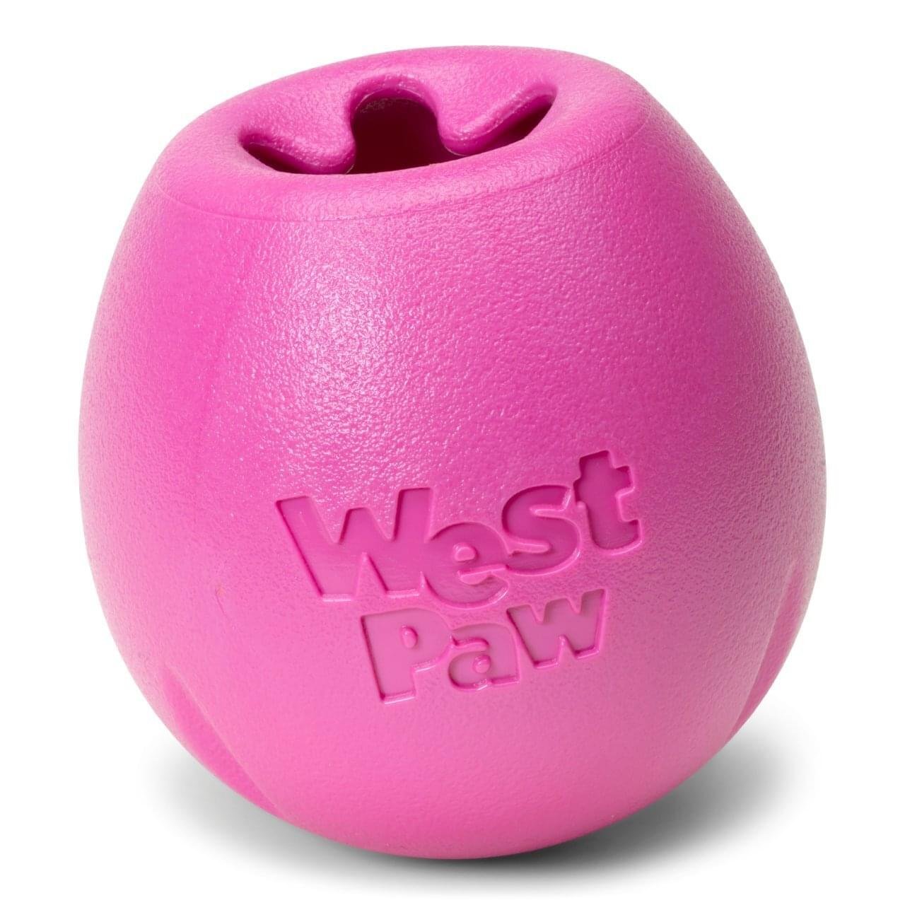 West Paw Rumbl Treat Dispensing Dog Toy - Guaranteed Tough - Image 5
