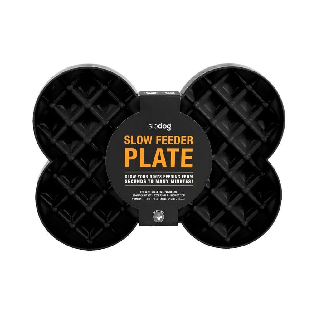 SloDog by Lickimat - Bone-Shaped Slow Food Bowl for Medium & Large Dogs - Image 4
