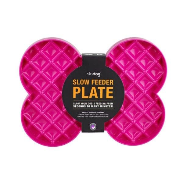 SloDog by Lickimat - Bone-Shaped Slow Food Bowl for Medium & Large Dogs - Image 6