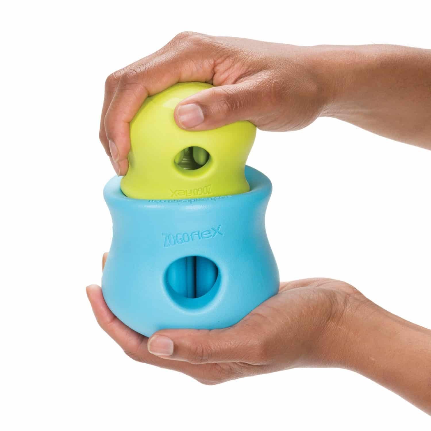West Paw Toppl Treat Dispensing Wobbling Dog Toy & Food Bowl - Image 5