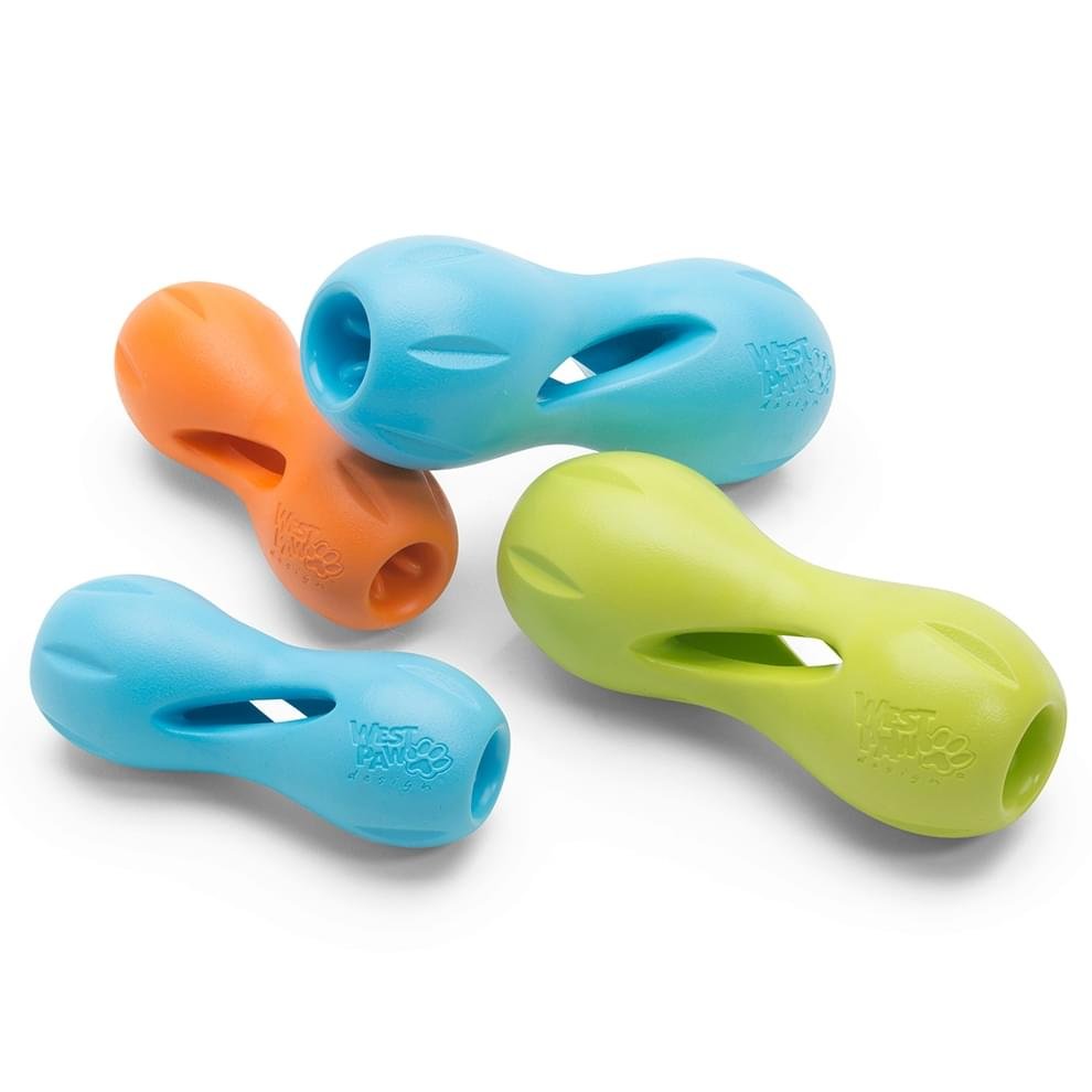 West Paw Qwizl Treat Dispensing Dog Toy - Treat Dispensing Dog Toy