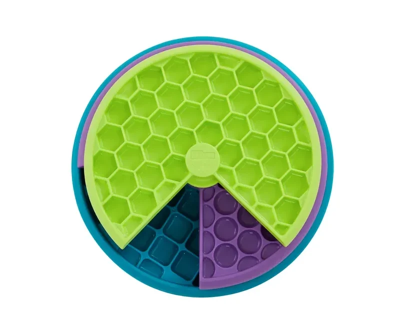 Nina Ottosson Outward Hound Lickin' Layers Slow Food & Treat Bowl for Dogs