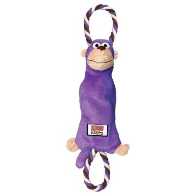 KONG Tugger Knots Tug & Fetch Dog Toy – Medium/Large Monkey
